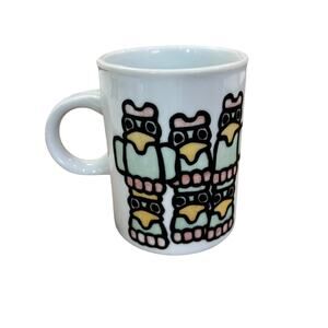 Marc Tetro Canada Totem Pole Birds Coffee Mug Ceramic Collectible Souvenir Art